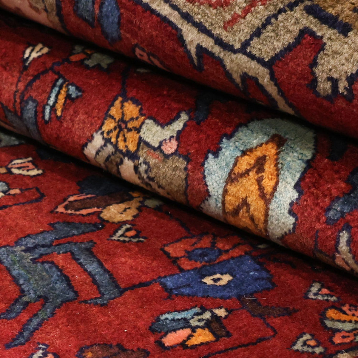 Läufer Perser - Nomadic - 331 x 145 cm - rot