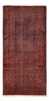 Tappeto Belutsch 112x215cm - Tappeto orientale - Passatoia / Rosso scuro / 112 x 215 cm Passatoia