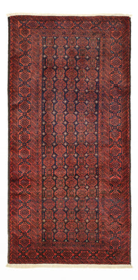 Tappeto corsia Tappeto Belutsch - 215 x 112 cm - rosso scuro