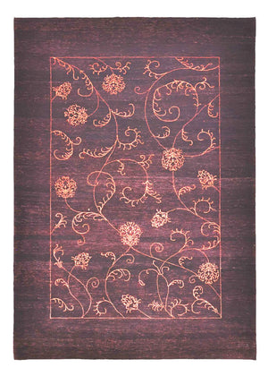 Gabbeh Teppich - Loribaft Indus - 240 x 173 cm - dunkelblau