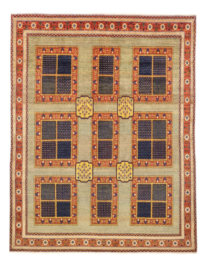 Gabbeh Teppich - Loribaft Perser - 315 x 243 cm - mehrfarbig
