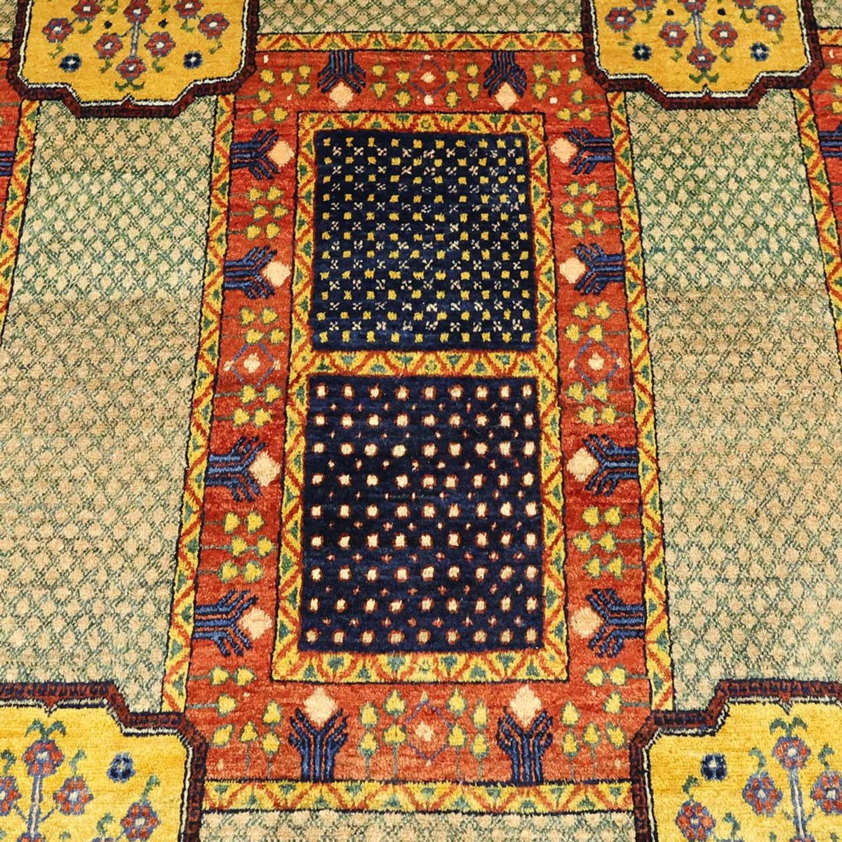 Gabbeh Teppich - Loribaft Perser - 315 x 243 cm - mehrfarbig