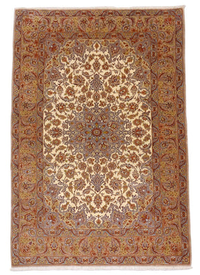 Perserteppich - Isfahan - Premium 164 x 112 cm - beige