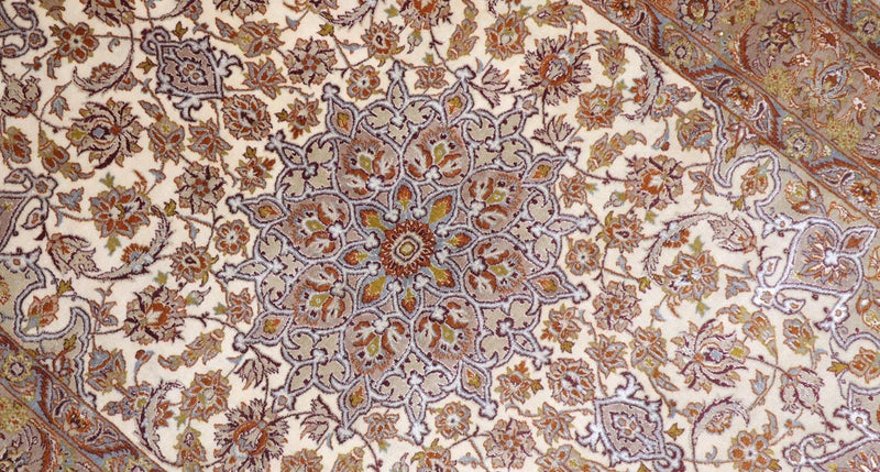 Perserteppich - Isfahan - Premium 164 x 112 cm - beige