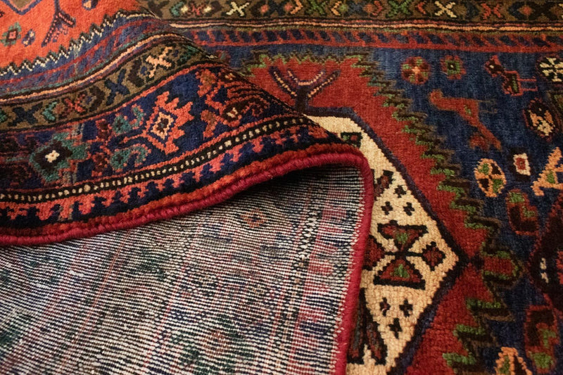 Perserteppich - Nomadic 297 x 102 cm - blau