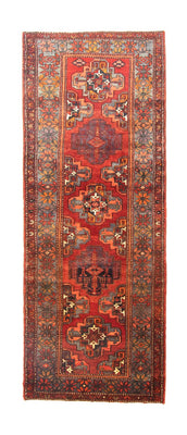 Perserteppich - Nomadic 300 x 113 cm - orange