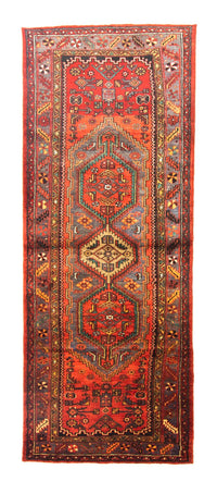 Tapis de couloir Tapis persan - Nomadic - 295 x 110 cm - orange