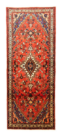 Tapis de couloir Tapis persan - Nomadic - 298 x 115 cm - orange