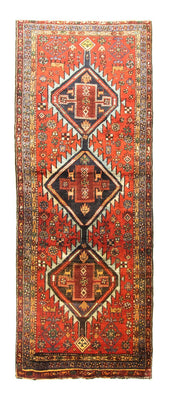 Perserteppich - Nomadic 300 x 114 cm - orange