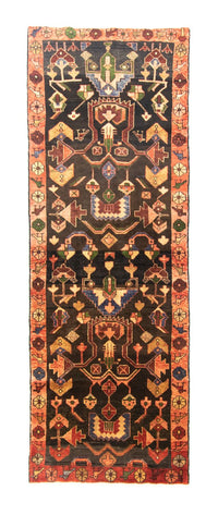 Tapis de couloir Tapis persan - Nomadic - 296 x 105 cm - bleu