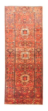 Tapis de couloir Tapis persan - Nomadic - 302 x 112 cm - orange