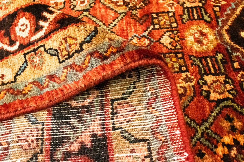 Perserteppich - Nomadic 352 x 119 cm - blau