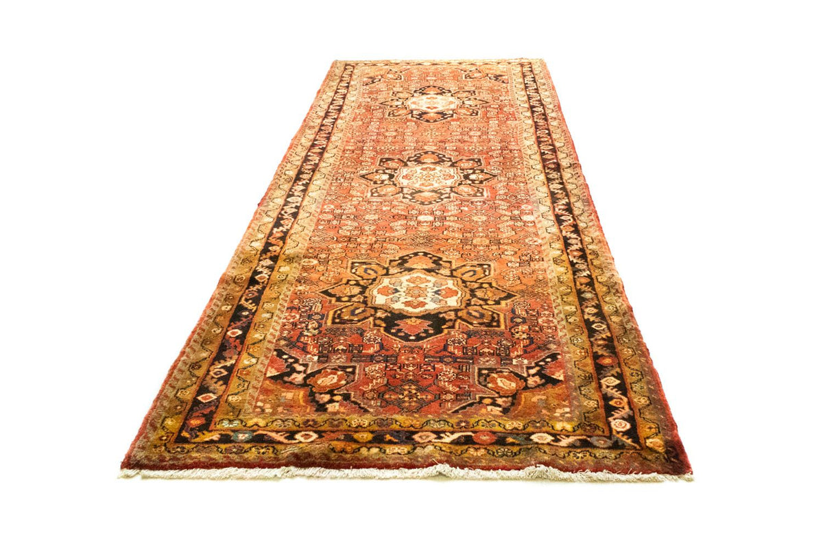 Perserteppich - Nomadic 352 x 119 cm - blau