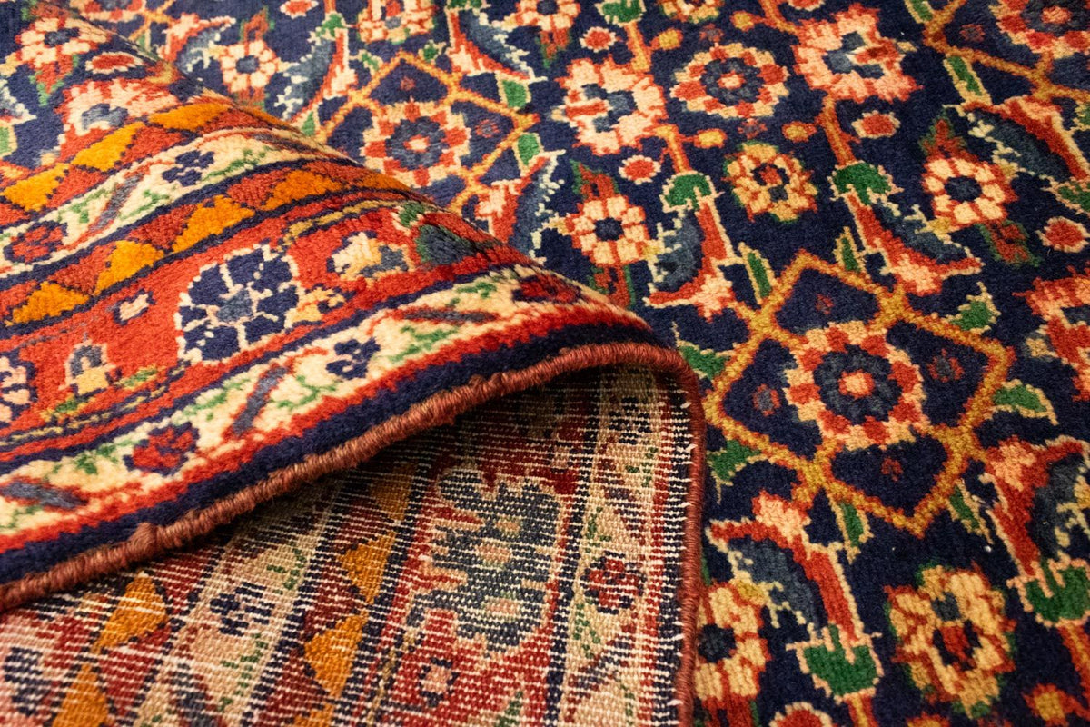 Perserteppich - Nomadic 400 x 108 cm - blau