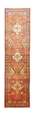 Perserteppich - Nomadic 400 x 101 cm - orange