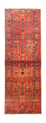 Perserteppich - Nomadic 318 x 108 cm - orange