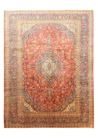 Tappeto Persero - Keshan - 397 x 300 cm - arancione