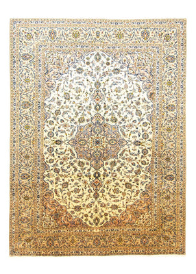 Perserteppich - Keshan 404 x 292 cm - beige