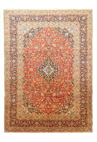 Tapis persan - Keshan - 382 x 270 cm - orange