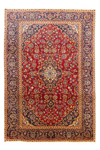 Tapis persan - Keshan - 361 x 244 cm - rouge