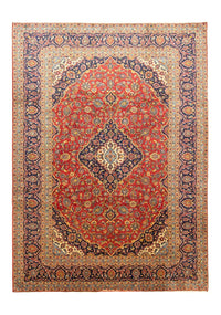 Tapis persan - Keshan - 345 x 251 cm - rouge
