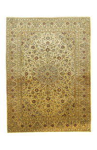 Tapis persan - Keshan - 350 x 254 cm - beige