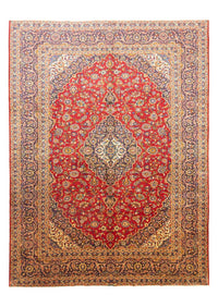 Tapis persan - Keshan - 400 x 295 cm - rouge