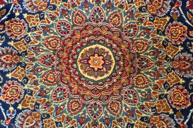 Perserteppich - Classic 395 x 295 cm - blau
