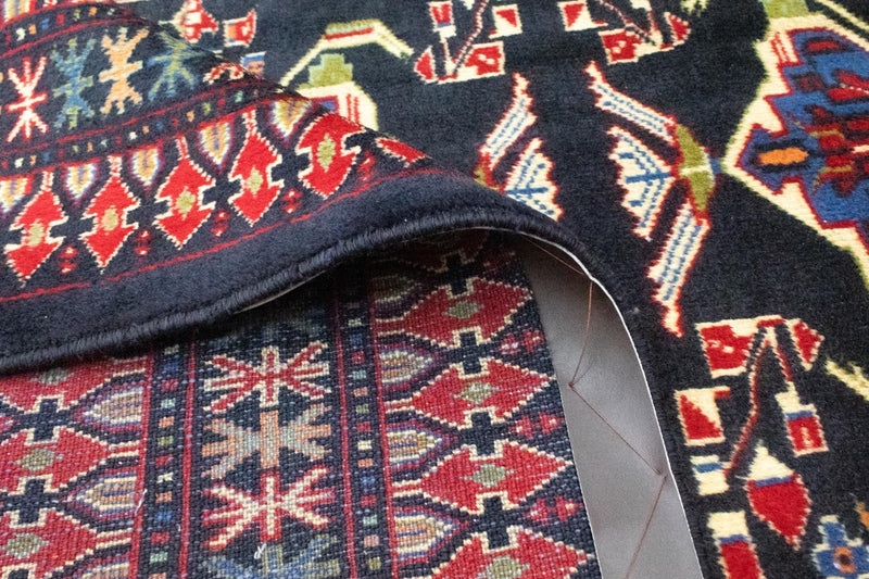 Perserteppich - Täbriz 394 x 302 cm - blau