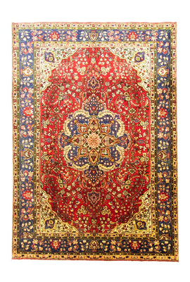 Perserteppich - Täbriz 302 x 212 cm - rot