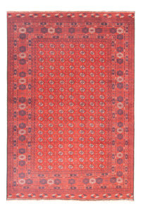 Afghan Teppich - Buchara 297 x 198 cm - dunkelrot