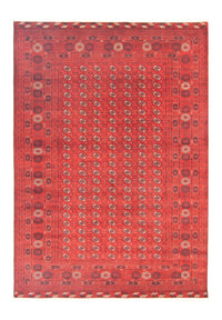 Tapis afghan - Boukhara - 293 x 203 cm - rouge
