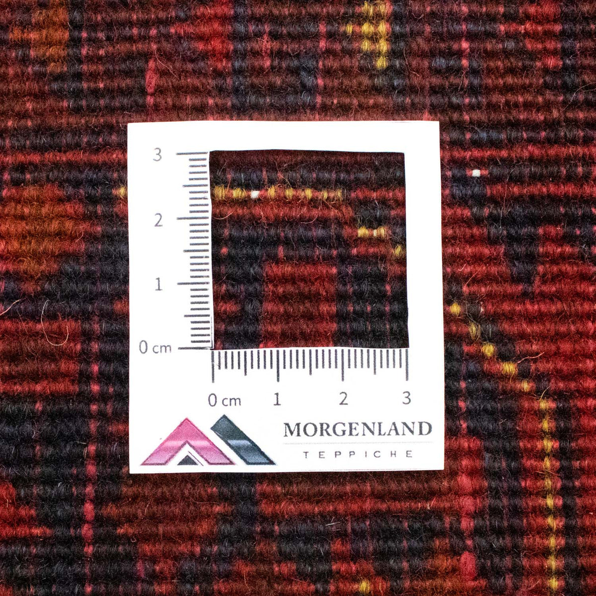 Afghan Teppich - Kunduz 197 x 151 cm - rot