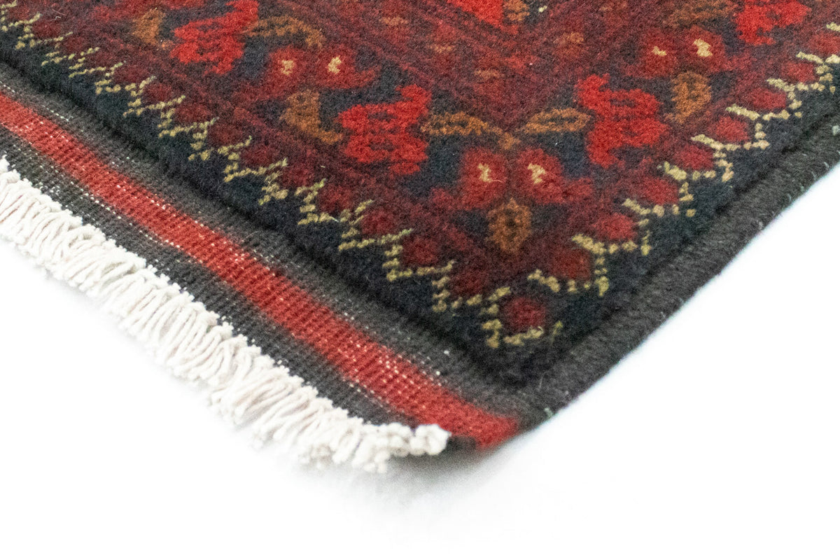 Afghan Teppich - Kunduz 206 x 149 cm - rot