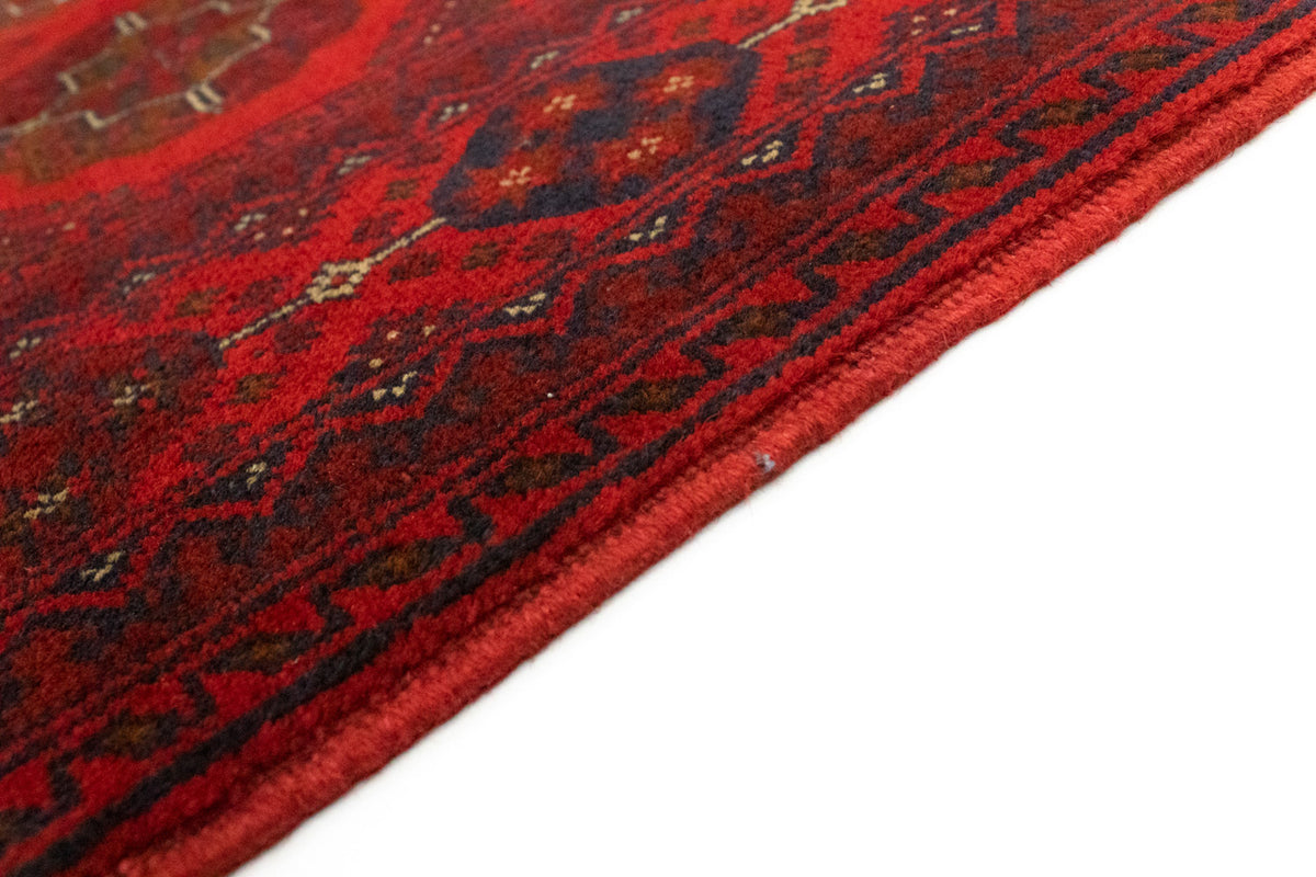 Afghan Teppich - Kunduz 151 x 102 cm - rot