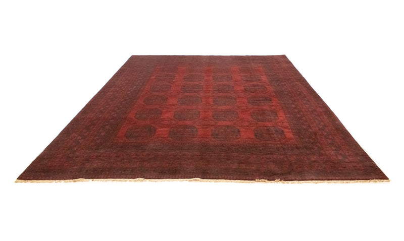 Afghan Teppich - Filpa 329 x 250 cm - dunkelrot