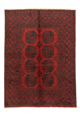 Afghan Teppich - Filpa 196 x 145 cm - rot