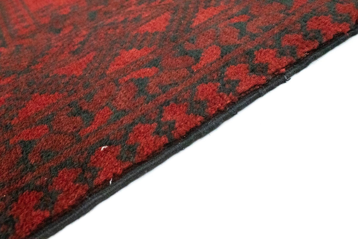 Afghan Teppich - Filpa 196 x 145 cm - rot