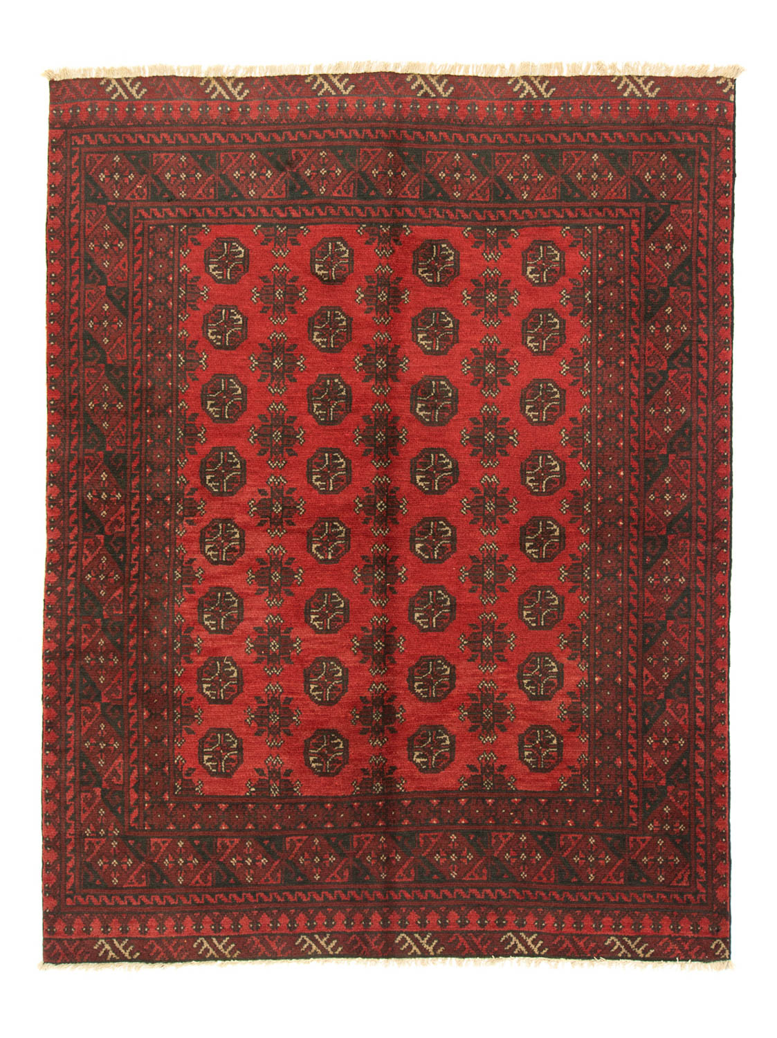 Afghan Teppich - Filpa 187 x 148 cm - rot