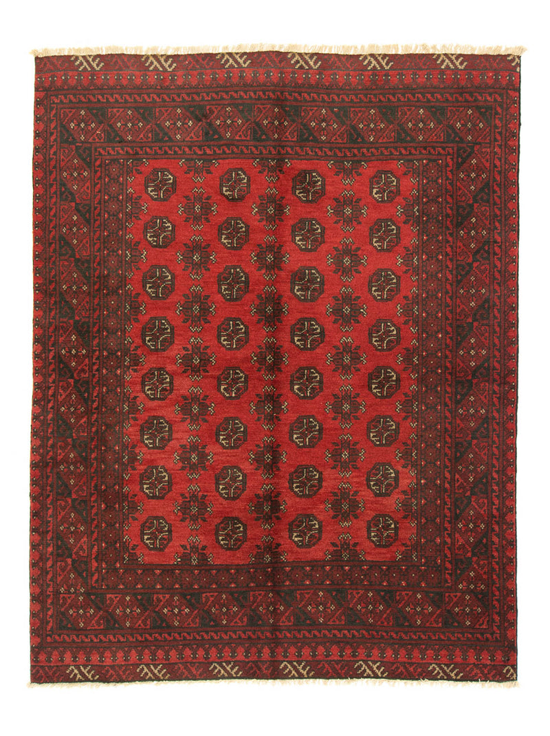 Afghan Teppich - Filpa 187 x 148 cm - rot