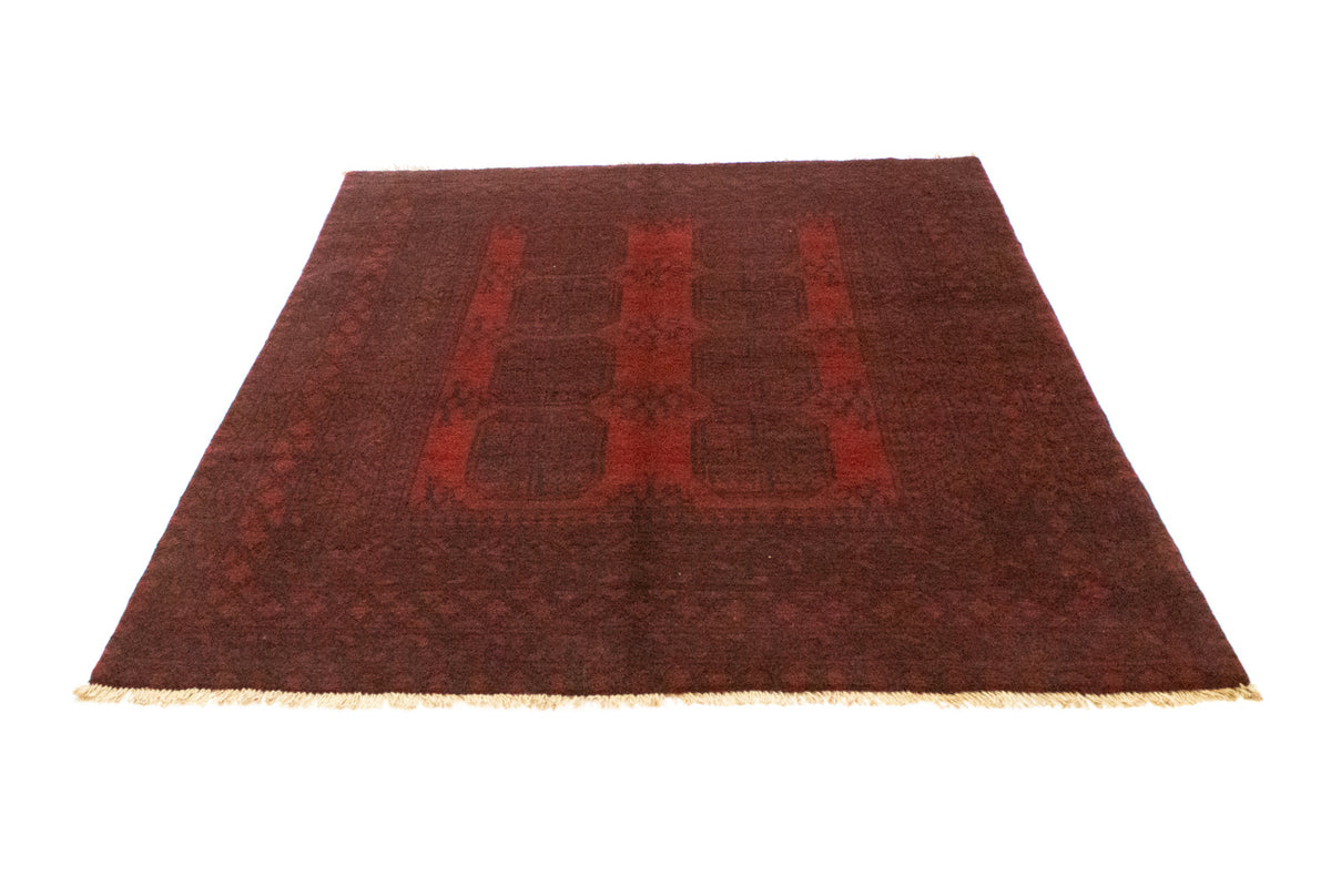 Afghan Teppich - Filpa 194 x 152 cm - rot