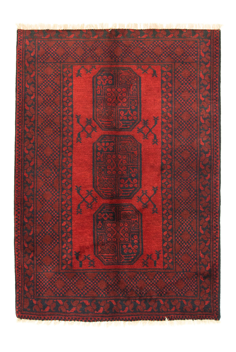 Afghan Teppich - Filpa 148 x 106 cm - rot