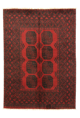 Afghan Teppich - Filpa 200 x 146 cm - rot