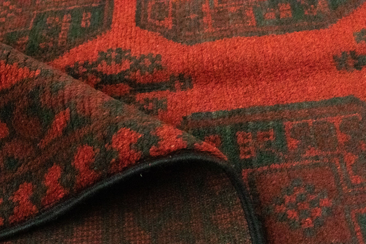 Afghan Teppich - Filpa 200 x 146 cm - rot