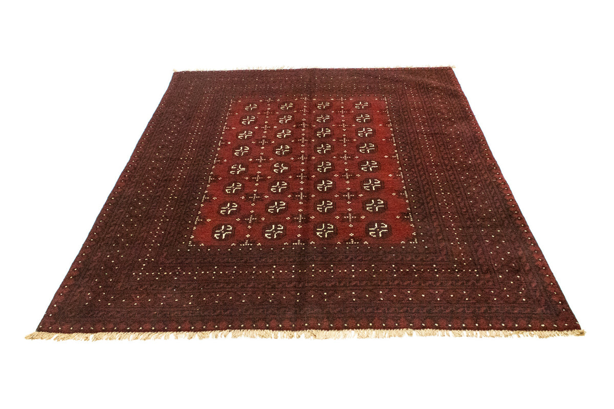 Afghan Teppich - Filpa 193 x 149 cm - rot