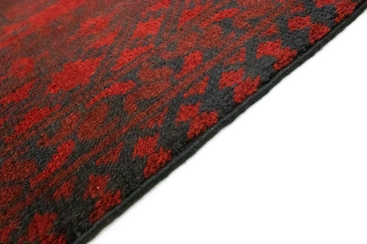 Afghan Teppich - Filpa 203 x 147 cm - rot