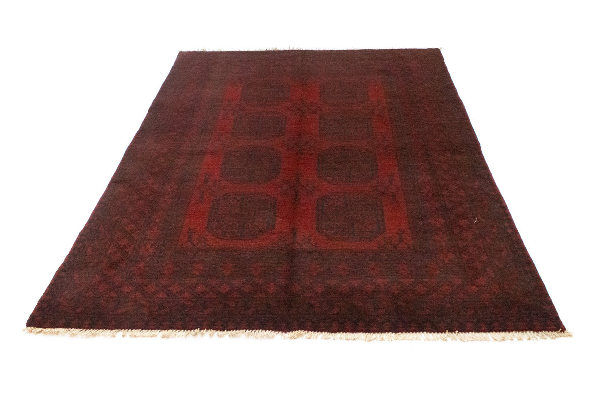 Afghan Teppich - Filpa 203 x 147 cm - rot