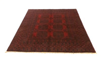 Tapis afghan - Filpa - 194 x 151 cm - rouge