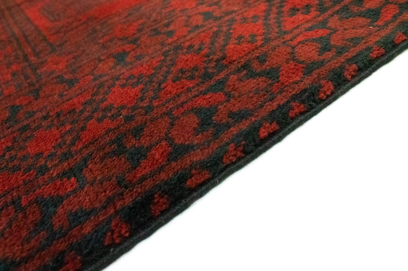 Afghan Teppich - Filpa 194 x 151 cm - rot