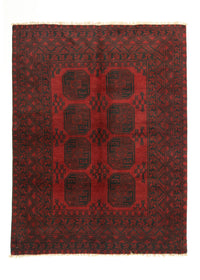 Tapis afghan - Filpa - 193 x 147 cm - rouge